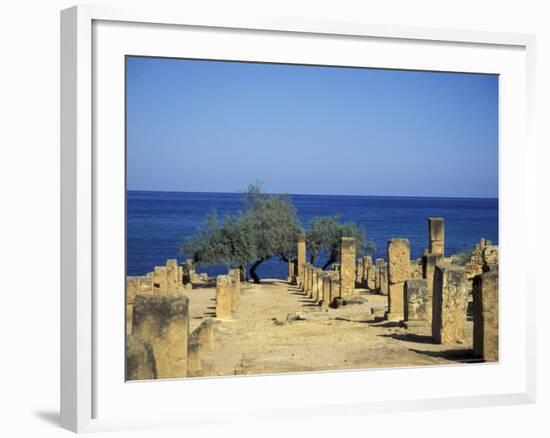 Greek Latin Cultural Center and Mausoleum, Mediterranean Sea-Michele Molinari-Framed Photographic Print