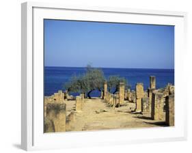 Greek Latin Cultural Center and Mausoleum, Mediterranean Sea-Michele Molinari-Framed Photographic Print