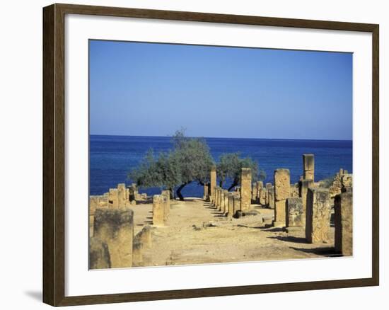 Greek Latin Cultural Center and Mausoleum, Mediterranean Sea-Michele Molinari-Framed Photographic Print