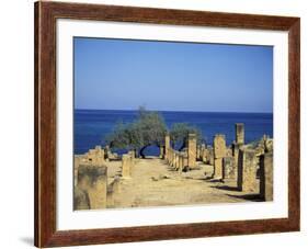 Greek Latin Cultural Center and Mausoleum, Mediterranean Sea-Michele Molinari-Framed Photographic Print