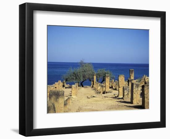 Greek Latin Cultural Center and Mausoleum, Mediterranean Sea-Michele Molinari-Framed Photographic Print