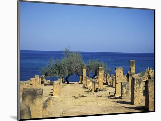 Greek Latin Cultural Center and Mausoleum, Mediterranean Sea-Michele Molinari-Mounted Photographic Print