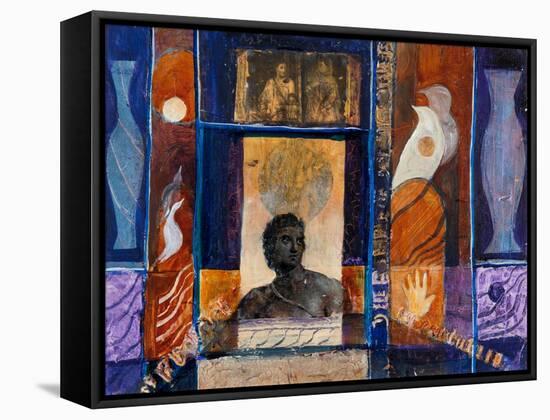 Greek Legends, 2012-Margaret Coxall-Framed Stretched Canvas