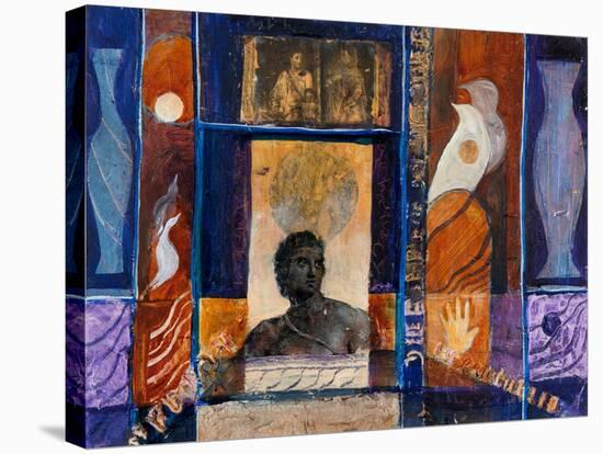 Greek Legends, 2012-Margaret Coxall-Stretched Canvas