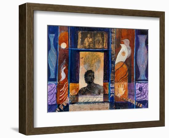 Greek Legends, 2012-Margaret Coxall-Framed Giclee Print