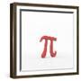 Greek Letter Pi, Lower Case-David Parker-Framed Premium Photographic Print