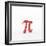 Greek Letter Pi, Lower Case-David Parker-Framed Premium Photographic Print