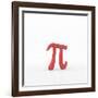 Greek Letter Pi, Lower Case-David Parker-Framed Photographic Print