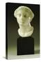 Greek Marble Head of a Woman, Tarentine, circa 4th-3rd Century BC-null-Stretched Canvas