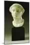 Greek Marble Head of a Woman, Tarentine, circa 4th-3rd Century BC-null-Mounted Giclee Print