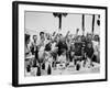 Greek Millionaire Stavros Niarchos with Family-null-Framed Premium Photographic Print