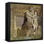 Greek Mythology : the Education of Achilles by the Centaur Chiro-null-Framed Stretched Canvas