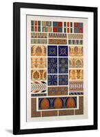 Greek No 8, Plate XXII, from The Grammar of Ornament by Owen Jones-Owen Jones-Framed Giclee Print