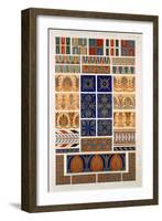 Greek No 8, Plate XXII, from The Grammar of Ornament by Owen Jones-Owen Jones-Framed Giclee Print