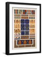 Greek No 8, Plate XXII, from The Grammar of Ornament by Owen Jones-Owen Jones-Framed Giclee Print