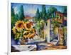 Greek Noon-Leonid Afremov-Framed Art Print