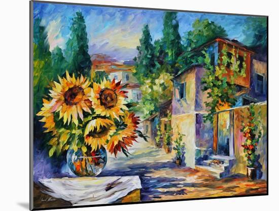 Greek Noon-Leonid Afremov-Mounted Art Print