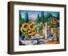 Greek Noon-Leonid Afremov-Framed Art Print