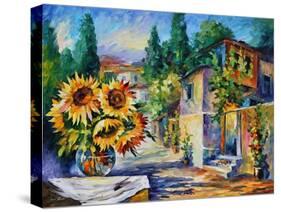 Greek Noon-Leonid Afremov-Stretched Canvas