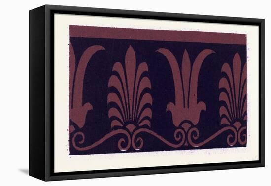 Greek Ornament and Etruscan Ornament-null-Framed Stretched Canvas