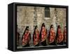 Greek Orthodox Bishops at Easter Mass, Jerusalem, Israel-Emilio Morenatti-Framed Stretched Canvas