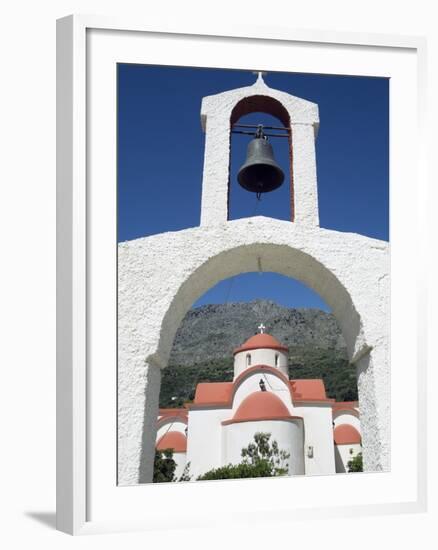 Greek Orthodox Chapel, Orino, Lasithi Region, Crete, Greek Islands, Greece, Europe-Stuart Black-Framed Photographic Print