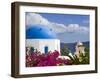 Greek Orthodox Church in Oia Village, Santorini Island, Cyclades, Greek Islands, Greece, Europe-Richard Cummins-Framed Photographic Print