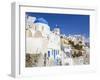 Greek Orthodox Church in Oia Village, Santorini Island, Cyclades, Greek Islands, Greece, Europe-Richard Cummins-Framed Photographic Print