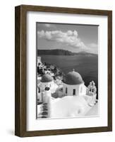 Greek Orthodox Church in Oia Village, Santorini Island, Cyclades, Greek Islands, Greece, Europe-Richard Cummins-Framed Photographic Print