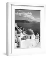 Greek Orthodox Church in Oia Village, Santorini Island, Cyclades, Greek Islands, Greece, Europe-Richard Cummins-Framed Photographic Print