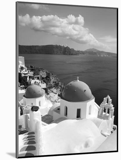 Greek Orthodox Church in Oia Village, Santorini Island, Cyclades, Greek Islands, Greece, Europe-Richard Cummins-Mounted Photographic Print
