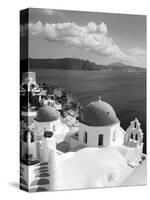 Greek Orthodox Church in Oia Village, Santorini Island, Cyclades, Greek Islands, Greece, Europe-Richard Cummins-Stretched Canvas