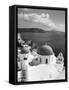 Greek Orthodox Church in Oia Village, Santorini Island, Cyclades, Greek Islands, Greece, Europe-Richard Cummins-Framed Stretched Canvas