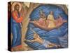 Greek Orthodox Fresco Depicting The Miracle of the Fish-Julian Kumar-Stretched Canvas