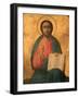 Greek Orthodox Icon Depicting Christ as High Priest, Thessaloniki, Macedonia, Greece, Europe-Godong-Framed Photographic Print