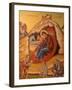 Greek Orthodox Icon Depicting Christ's Birth, Thessaloniki, Macedonia, Greece, Europe-Godong-Framed Photographic Print