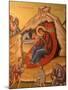 Greek Orthodox Icon Depicting Christ's Birth, Thessaloniki, Macedonia, Greece, Europe-Godong-Mounted Photographic Print