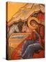 Greek Orthodox Icon Depicting Christ's Birth, Thessaloniki, Macedonia, Greece, Europe-Godong-Stretched Canvas