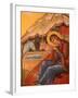 Greek Orthodox Icon Depicting Christ's Birth, Thessaloniki, Macedonia, Greece, Europe-Godong-Framed Photographic Print