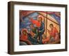 Greek Orthodox Icon Depicting Jesus and His Apostles on Lake Tiberias, Macedonia, Greece-Godong-Framed Photographic Print