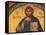 Greek Orthodox Icon Depicting Jesus Christ, Thessalonica, Macedonia, Greece, Europe-Godong-Framed Stretched Canvas