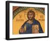 Greek Orthodox Icon Depicting Jesus Christ, Thessalonica, Macedonia, Greece, Europe-Godong-Framed Photographic Print