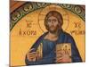 Greek Orthodox Icon Depicting Jesus Christ, Thessalonica, Macedonia, Greece, Europe-Godong-Mounted Photographic Print