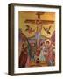 Greek Orthodox Icon Depicting Jesus' Crucifixion, Thessalonica, Macedonia, Greece, Europe-Godong-Framed Photographic Print