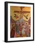 Greek Orthodox Icon Depicting Jesus' Crucifixion, Thessalonica, Macedonia, Greece, Europe-Godong-Framed Photographic Print