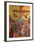 Greek Orthodox Icon Depicting Jesus' Crucifixion, Thessalonica, Macedonia, Greece, Europe-Godong-Framed Photographic Print