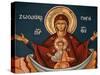 Greek Orthodox Icon Depicting Mary as a Well of Life, Thessalonica, Macedonia, Greece, Europe-Godong-Stretched Canvas