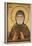 Greek Orthodox icon depicting St. Simeon, St. George's Orthodox church, Madaba, Jordan-Godong-Framed Photographic Print