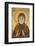 Greek Orthodox icon depicting St. Simeon, St. George's Orthodox church, Madaba, Jordan-Godong-Framed Photographic Print