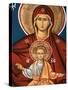 Greek Orthodox Icon Depicting Virgin and Child, Thessalonica, Macedonia, Greece, Europe-Godong-Stretched Canvas